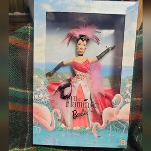 Mattel "The Flamingo" Barbie Doll, 2nd In The 1998 Birds of Beauty Collection